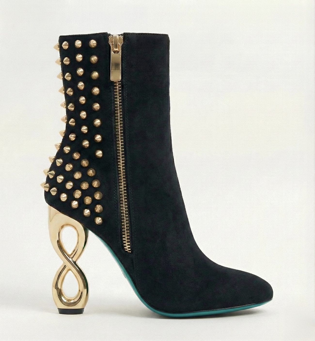 INFINITE SPIKES BOOTS™ SIGNATURE INFINITY HEEL EDITION Made in Italy | Genuine Leather | Free Worldwide Shipping - Image 9