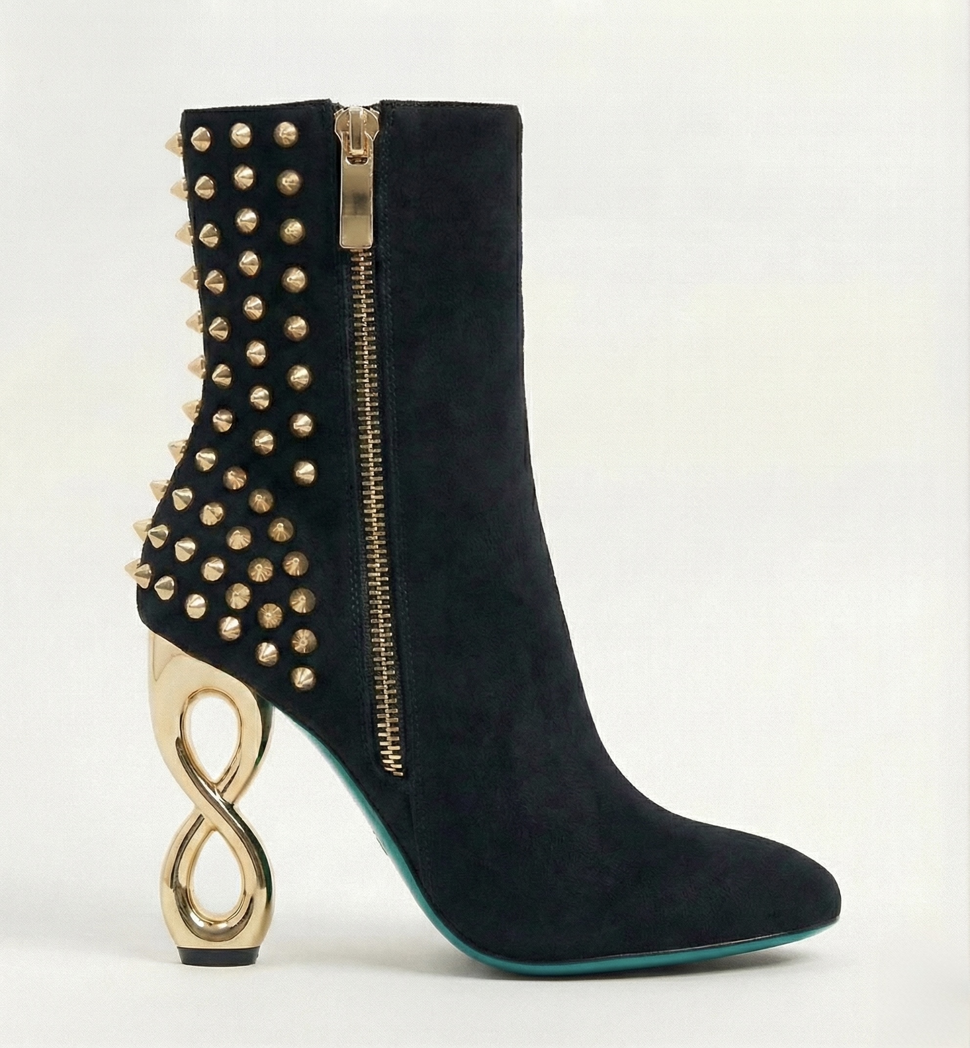 INFINITE SPIKES BOOTS™ SIGNATURE INFINITY HEEL EDITION Made in Italy | Genuine Leather | Free Worldwide Shipping - Image 9