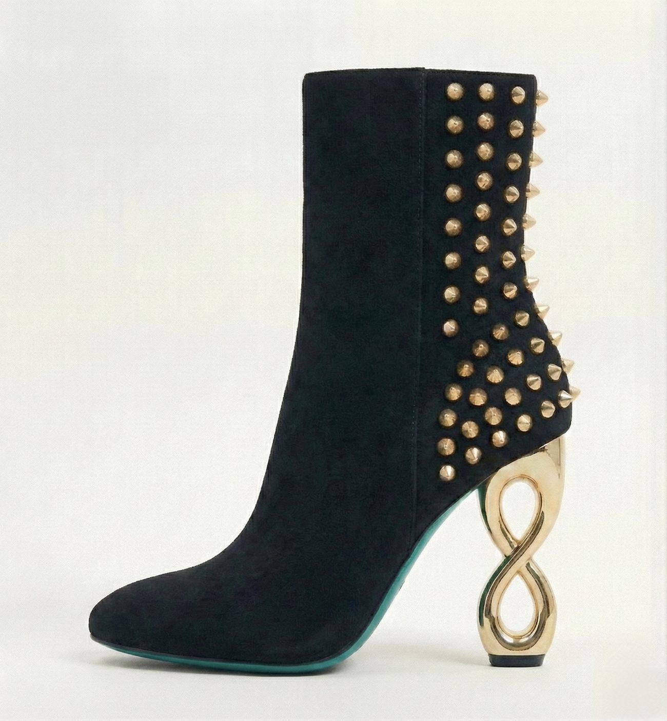 INFINITE SPIKES BOOTS™ SIGNATURE INFINITY HEEL EDITION Made in Italy | Genuine Leather | Free Worldwide Shipping - Image 8