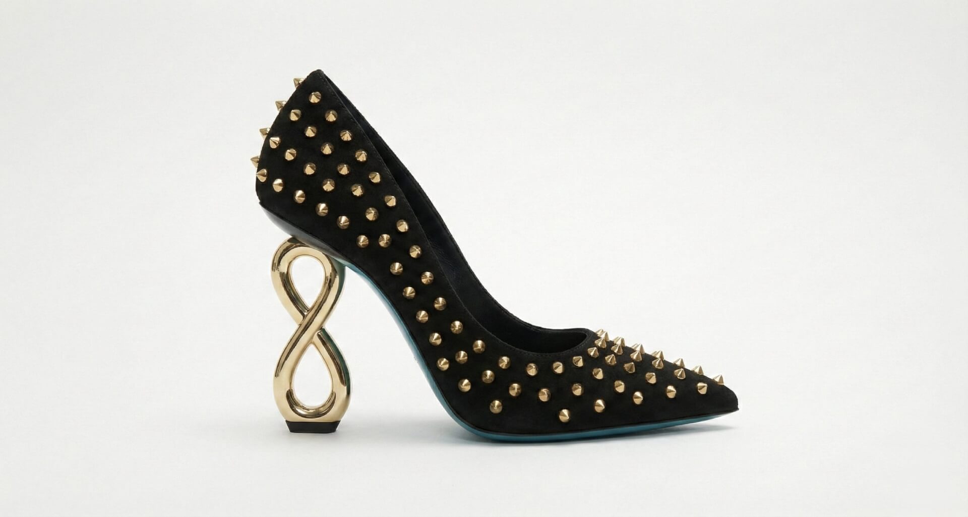 INFINITE SPIKES HEELS SIGNATURE INFINITY PUMP