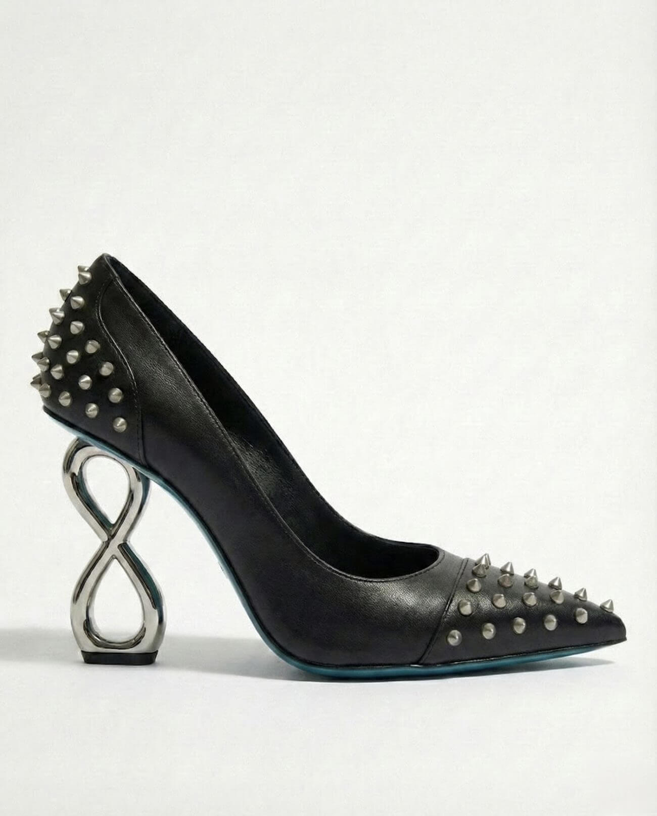 INFINITE SPIKES HEELS STEEL INFINITY PUMP