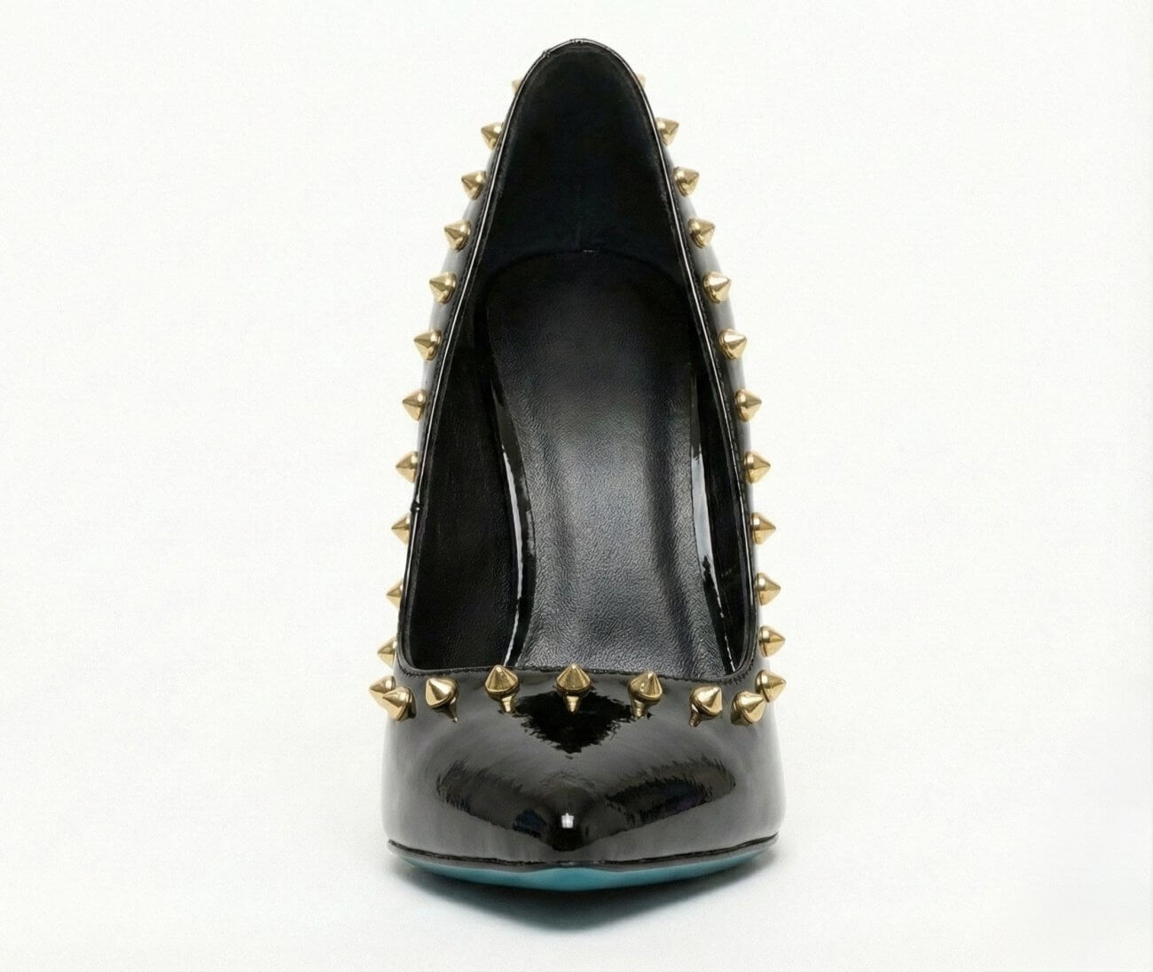 INFINITE SPIKES HEELS GOLD INFINITY PUMP - Image 2