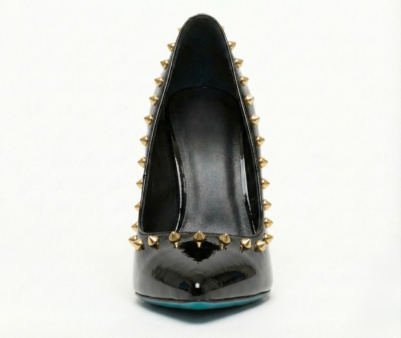 INFINITE SPIKES HEELS GOLD INFINITY PUMP - Image 2